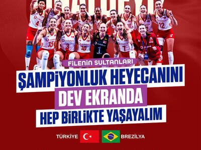 ​Türkiye - Brezilya Dev Ekran Heyecanı