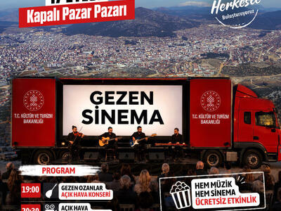 ​Sinemayı ve müziği açık havada buluşturuyoruz. 🎬🎶