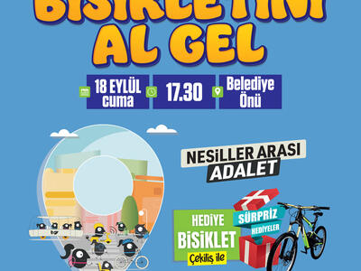 Bucak Belediyesi olarak Avrupa Hareketlilik Haftası kapsamında bisiklet etkinliği düzenliyoruz.