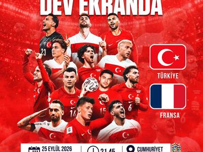 ​ Milli heyecanı hep birlikte dev ekranda yaşayalım.